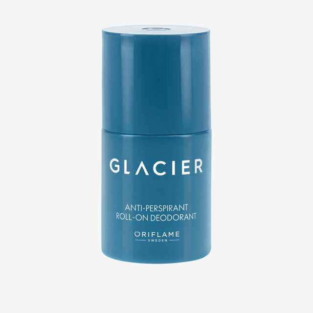 مام دئودرانت عطری مردانه گلشیر 50 میل 48 ساعتهGlacier Anti-perspirant Roll-On