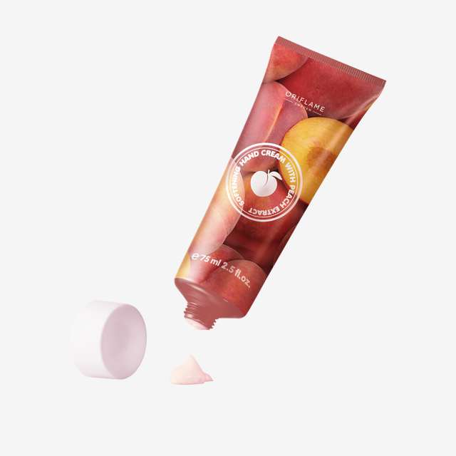 کرم دست مرطوب کننده با عصاره هلو 75میل Peach Extract Softening Hand Cream