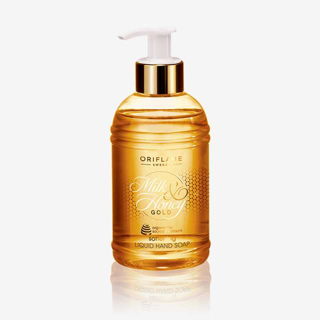صابون مایع شیر و عسل 300میلMilk & Honey Gold Softening Liquid Hand Soap