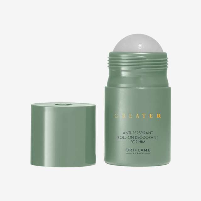 مام دئودرانت عطری مردانه گریتر 50میلGreater Roll-On Deodorant for him